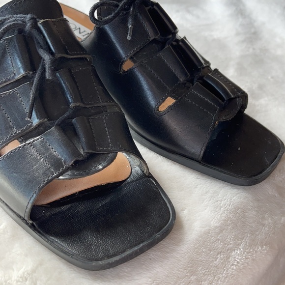 CONNIE Brazilian Square Toe Slides, 8 - Picture 3 of 11